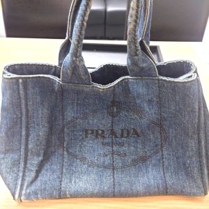 プラダ カナパトート デニム生地